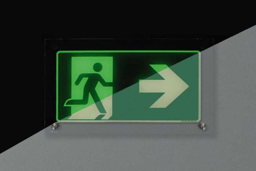 Produktabbildung Langnachleuchtende Schilder Bild 2