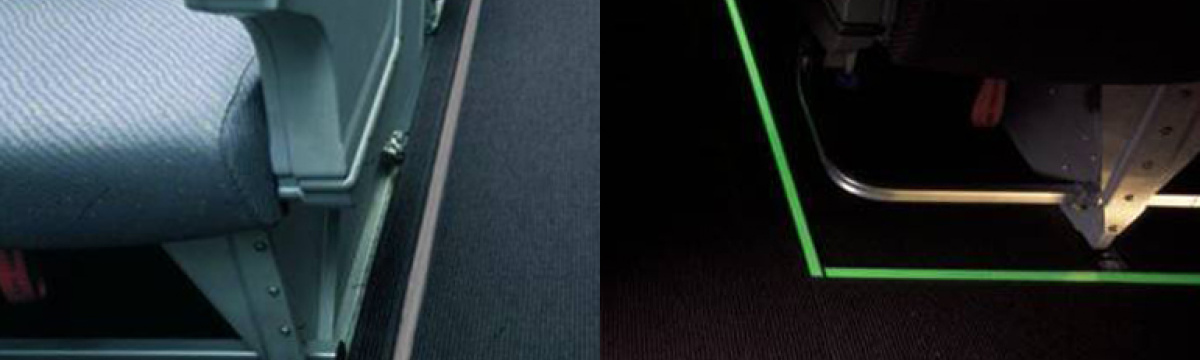 Einsatzbereiche für langnachleuchtende bodennahe Leitsysteme von PERMALUX PERMALUX