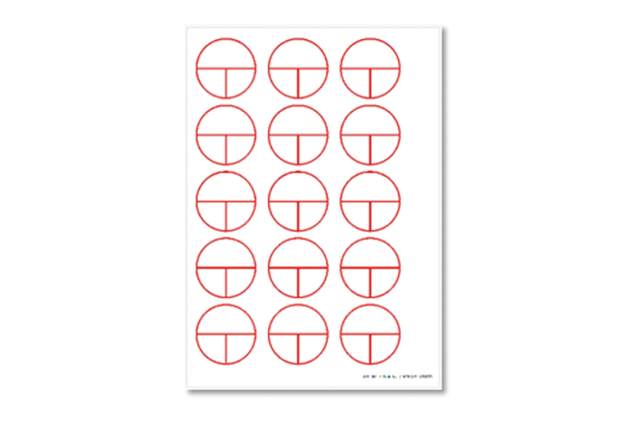 Produktabbildung Stromkreisbezeichnungsschilder Bild 1